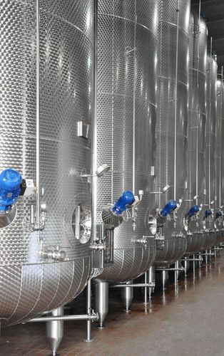 Serbatoio di stoccaggio - DELLA TOFFOLA GROUP - per bevande gassate / in acciaio inossidabile