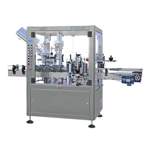 Macchina di etichettatura automatica - ET 2C/DC - DELLA TOFFOLA GROUP - per bottiglie / per l'industria vinicola / per etichette adesive