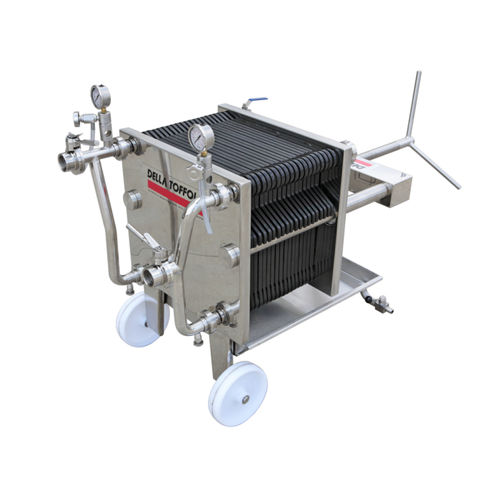 Filtro per liquidi alimentari e bevande - DELLA TOFFOLA GROUP - a piastre / mobile / sterile