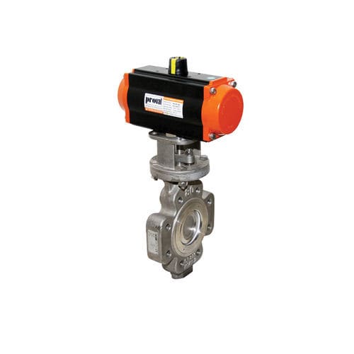 Valvola a farfalla - V112  - Doruk Endustri Ltd. - manuale / pneumatica / con attuatore elettrico