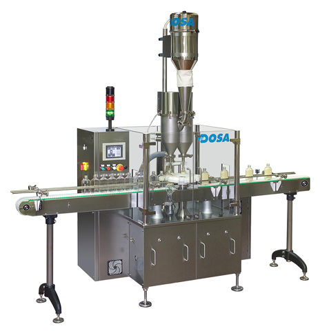 Riempitrice automatica - A1 - A2 G - DOSA S.r.l. - multicontenitore / per granuli / per pulverulenti