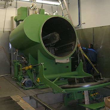 Macchina di lavaggio a solvente - BKM - D.W. Renzmann Apparatebau - a spazzzola / automatica / ATEX