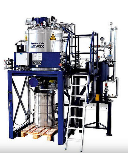 Distillatore di solventi - ROTOmaX-e - D.W. Renzmann Apparatebau - automatico / sottovuoto
