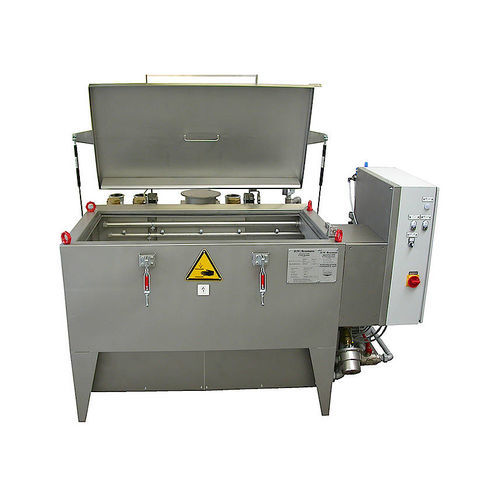 Macchina di lavaggio ad acqua - CLEANfleX - D.W. Renzmann Apparatebau - a spruzzo / automatica / di processo