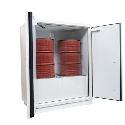 Armadio per fusti - 790+2F - Ecosafe S.A. - di sicurezza / a pavimento / con 2 sportelli