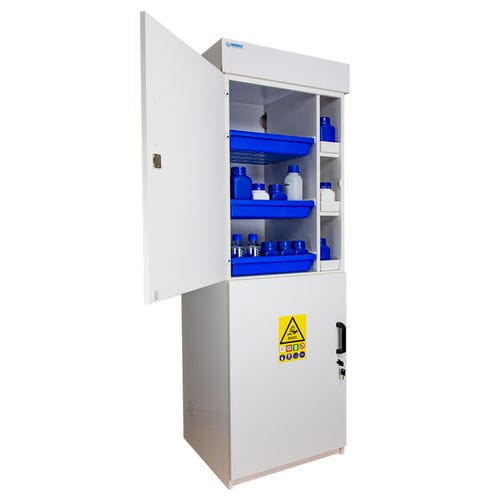 Armadio per acidi e basi - APC93+ - Ecosafe S.A. - di sicurezza / a pavimento / a porte battenti