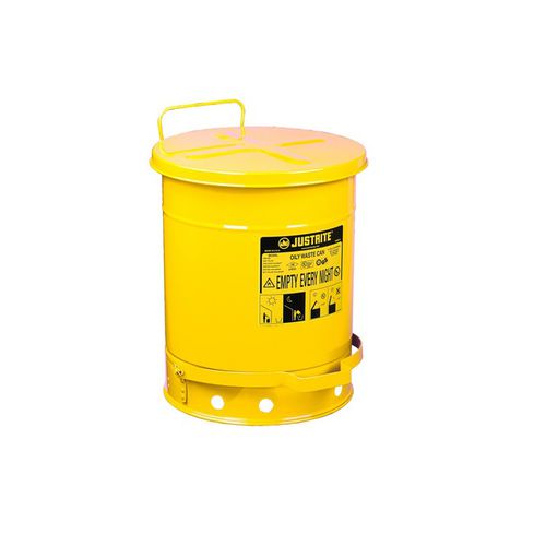 Contenitore per rifiuti in acciaio - 09101 - Ecosafe S.A. - per rifiuti liquidi / con coperchio / a pedale