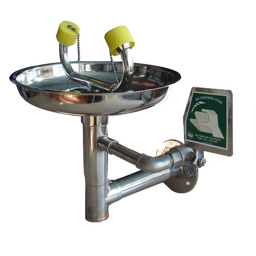 Lavaocchi da parete - LV12 - Ecosafe S.A. - con lavaocchi / da interno