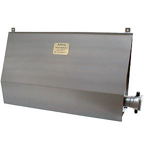 Riscaldatore d'aria - DHG57A02/R5 - ELMESS Thermosystemtechnik GmbH & Co. KG - con alette / antideflagrante / per area pericolosa