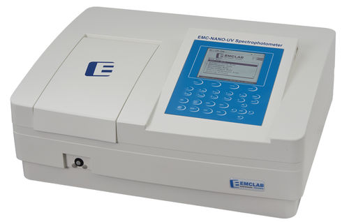 Spettrofotometro UV-Vis - EMC-NANO-UV - EMCLAB Instruments GmbH - a raggio singolo / ad assorbimento / trasmissione