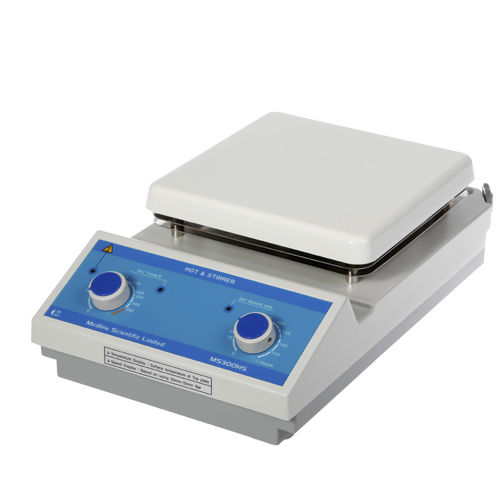 Agitatore di laboratorio analogico - MS300 - Medline Scientific Ltd. - a piastra riscaldante