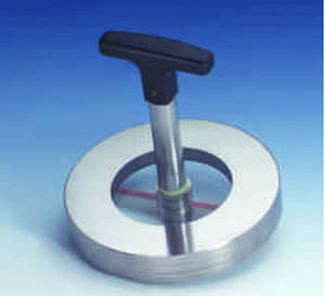 Oblò di osservazione in acciaio inossidabile - Type 73.SW - Herberts Industrieglas GmbH & Co. KG - con tergicristalli
