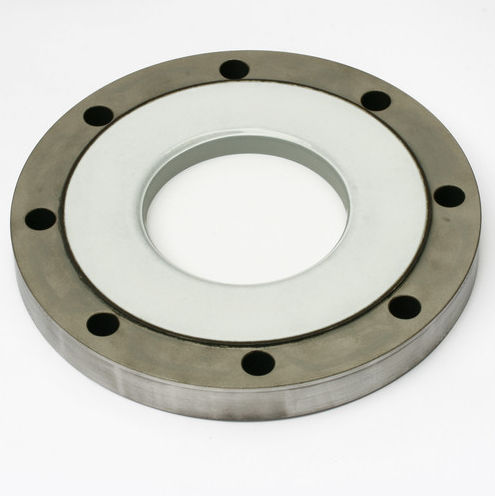 Oblò di osservazione in vetro fuso - 211 - Herberts Industrieglas GmbH & Co. KG - con flangia / smaltato