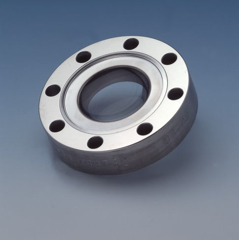 Oblò di osservazione per vuoto - 19.CF - Herberts Industrieglas GmbH & Co. KG - con flangia