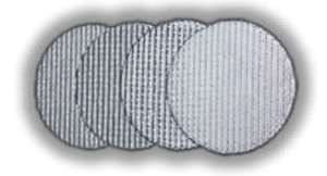 Materiale filtrante in acciaio inossidabile - DYNAPORE® - Martin Kurz & Co., Inc. - in rete metallica a maglia / d'aria