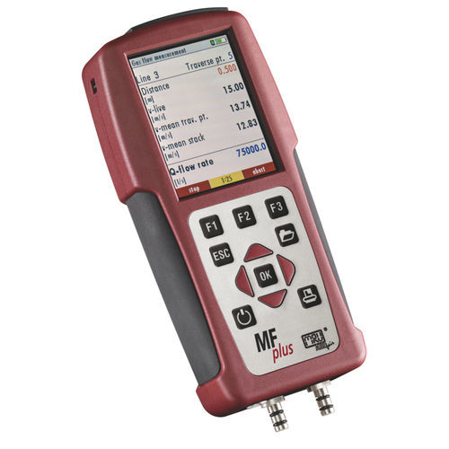 Misuratore di portata differenziale - MFplus "16911" - MRU – Messgeräte für Rauchgase und Umweltschutz - volumetrico / per gas / USB