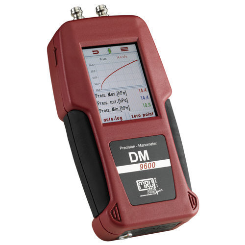Micromanometro differenziale - DM 9600 CHP  - MRU – Messgeräte für Rauchgase und Umweltschutz - con display LCD / in acciaio inossidabile / elettronico