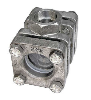 Oblò di osservazione in acciaio inossidabile - Bauform 880-SOW - NORIS Armaturen Burkenstein GmbH & Co. KG - a saldare