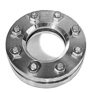 Oblò di osservazione per vuoto - Bauform 119 - NORIS Armaturen Burkenstein GmbH & Co. KG - con flangia