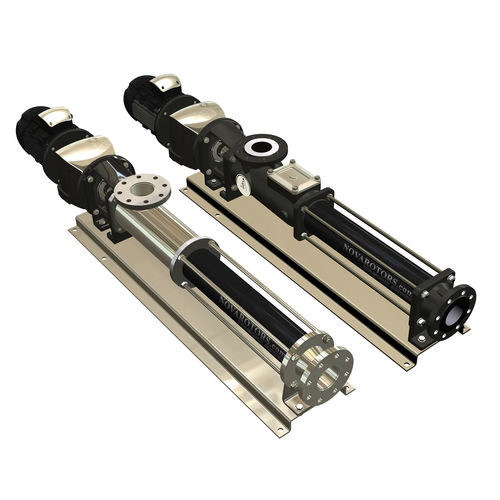 Pompa a vite eccentrica - DN - JN series - NOVA ROTORS s.r.l. - per acque reflue / per prodotti chimici / per fanghi