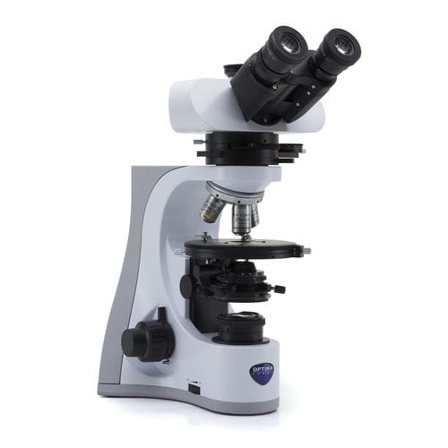 Microscopio ottico - B-510POL - Optika Srl - da laboratorio / dritto / trinoculare