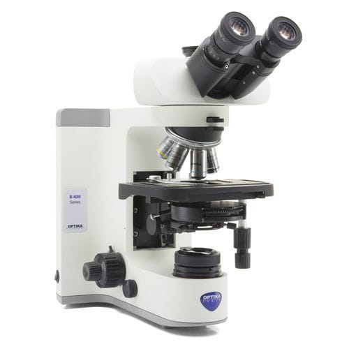 Microscopio digitale - B-810 - Optika Srl - da laboratorio / dritto / trinoculare