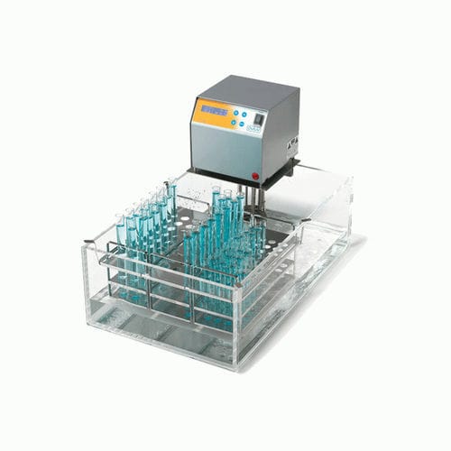 Bagno termostatico display digitale - BH608-CE - Suministros Grupo Esper S.L. - trasparente / automatico / per applicazioni di laboratorio
