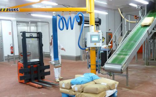 Manipolatore pneumatico - Palamatic Process - con presa a vuoto per sacchi / per movimentazione / ATEX