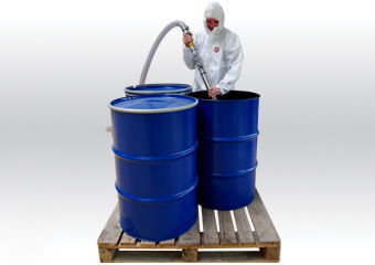 Sistema di svuotamento per fusti - Drumflow 01 - Palamatic Process