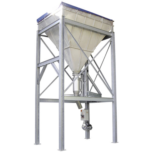 Riempi big-bag con dispositivo di sollevamento - FlowMatic® 08 - Palamatic Process - di granulato / per polvere / per l'industria agroalimentare