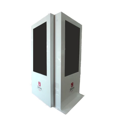 Totem digitale - eT&oacute;tem Xtrem Dual Side - Grupo Eos Ibérica - con doppio schermo