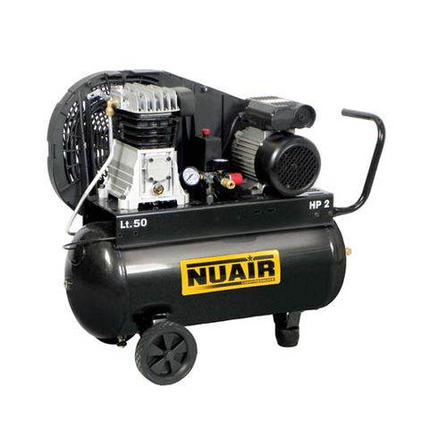 Compressore a pistone - B2800/50 CM2 - NUAir compressors - d'aria / con motore elettrico / su rotelle