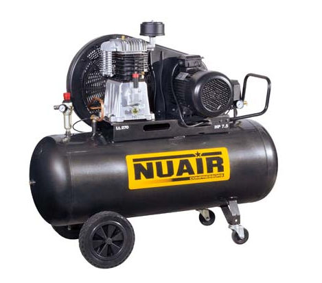 Compressore a pistone - NB7/7,5CT/270 - NUAir compressors - d'aria / con motore elettrico / su rotelle