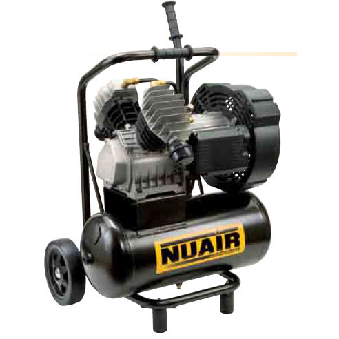 Compressore a pistone - GVM/24 PCM - NUAir compressors - d'aria / con motore elettrico / su rotelle