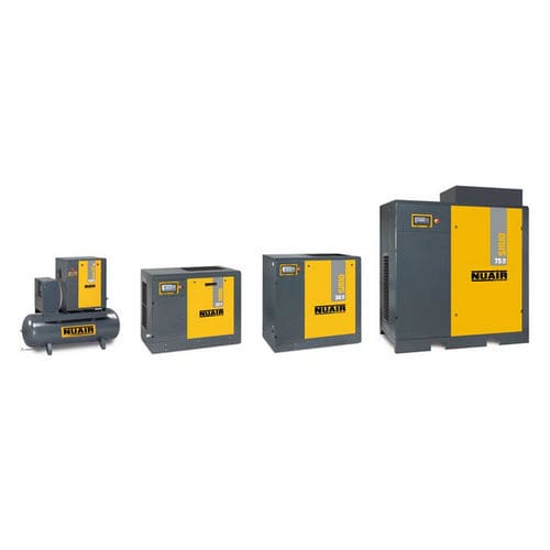 Compressore a vite - Sirio 31 - 38 series - NUAir compressors - rotativo / d'aria / con motore elettrico