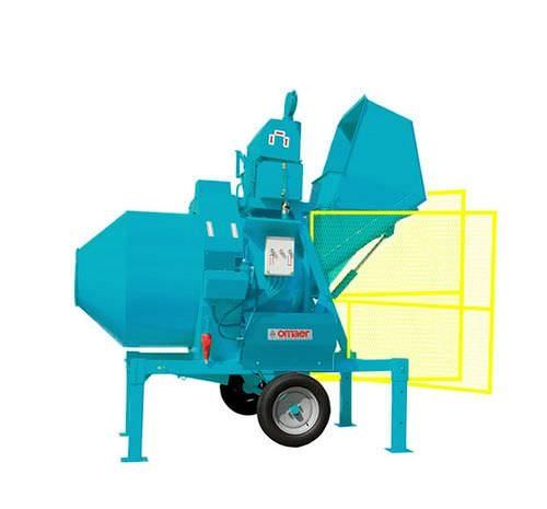 Betoniera diesel - C750i 2R - OMAER Srl - elettrica / mobile / a inversione di marcia