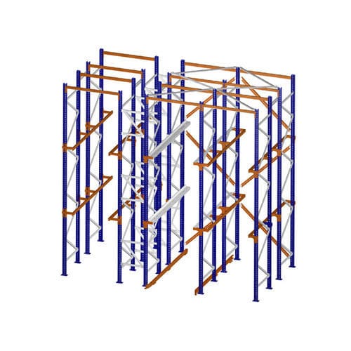 Scaffalatura compatta - KIMER - portapallet drive-in / per carichi pesanti / per pallet