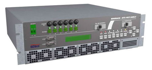 Alimentatore elettrico per rack - NTX series  - ELTECO, a.s. - AC/DC / per apparecchio di telecomunicazione / ad alta potenza