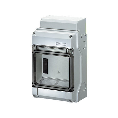 Scatola elettrica su guida DIN - KV 9106 - Hensel - in polistirene / per disgiuntore