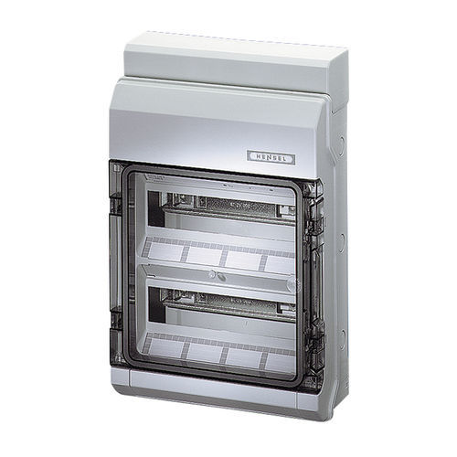 Scatola elettrica su guida DIN - KV 9224 - Hensel - in polistirene / per disgiuntore