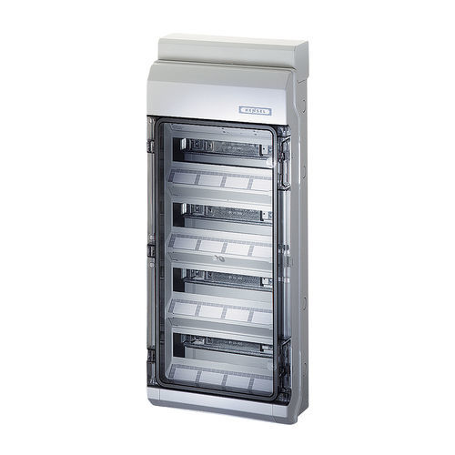 Scatola elettrica su guida DIN - KV 4548 - Hensel - in polistirene / per disgiuntore