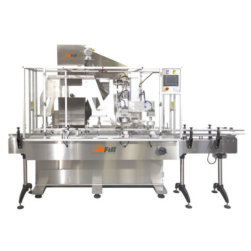 Incapsulatrice pneumatica - CI - All-Fill - interamente automatica / controllata da PLC / per bottiglie