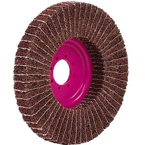 Disco abrasivo in fibra di poliestere - MAGNUM® TOPMIX - CS UNITEC - per sbavatura / non-tessuto