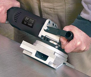 Smussatrice elettrica - ROLEI® EF 115 - CS UNITEC - portatile