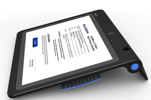 Terminale di firma 9.7" - Secure Sign II - ELCOM - con retroilluminazione a LED / con monitor a touch screen PCT / IPS