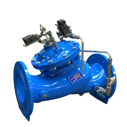 Valvola di ritegno a membrana - WW-740 - BERMAD CS Ltd - con flangia / idraulica
