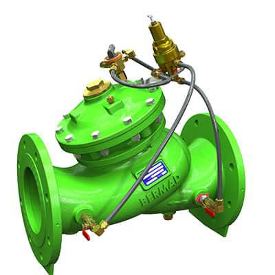 Valvola a globo - IR-720-3W-XZ - BERMAD CS Ltd - idraulica / di controllo / di riduzione di pressione