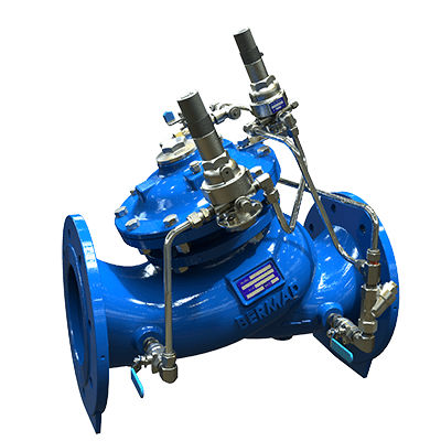 Valvola a globo - WW-723 EN/ES - BERMAD CS Ltd - a comando idraulico / di riduzione di pressione / di mantenimento della pressione