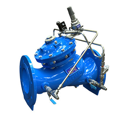 Valvola a globo - WW-720-59 - BERMAD CS Ltd - a comando idraulico / di controllo / doppia