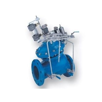 Valvola a membrana - WW-748 - BERMAD CS Ltd - a comando idraulico / di mantenimento della pressione / per pompa